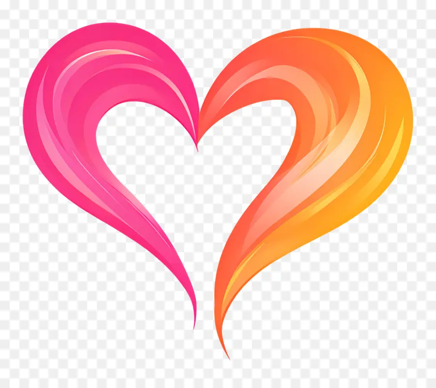 Nota De Amor，Coração Flamejante PNG