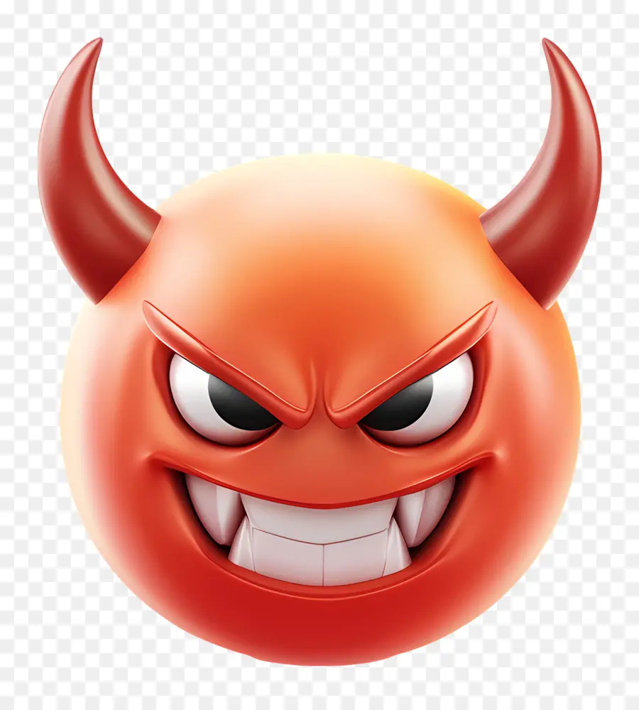 Diabo Emoji，Emoji Do Diabo PNG