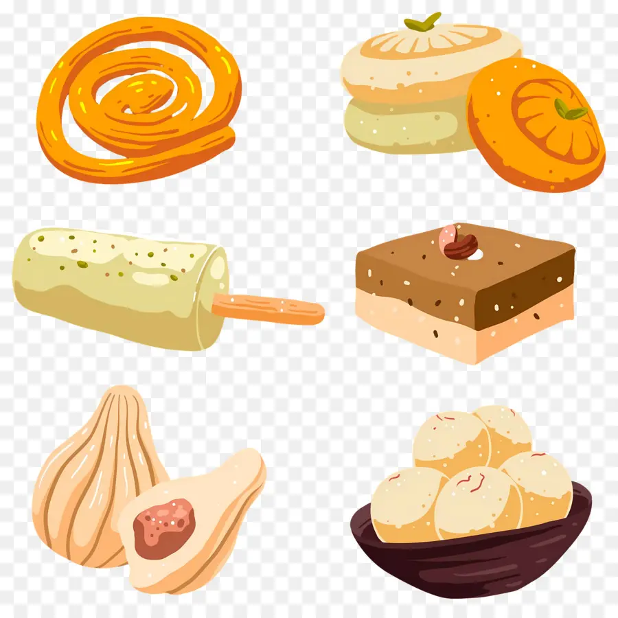 Doces Indianos，Sobremesas PNG