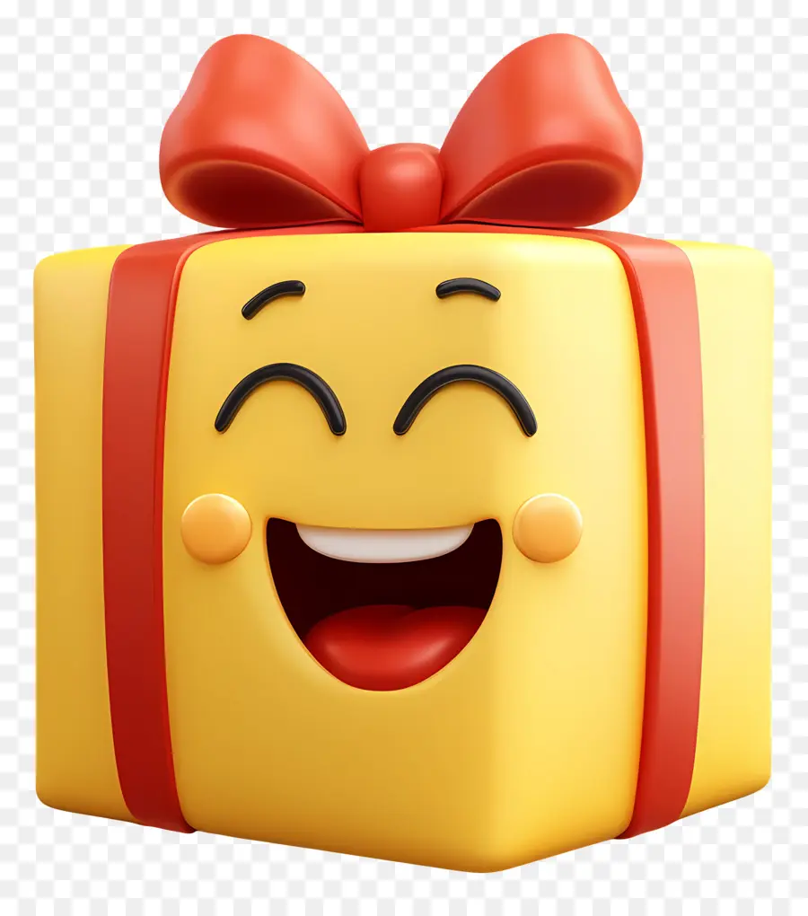 Emoji De Aniversário，Caixa De Presente Feliz PNG