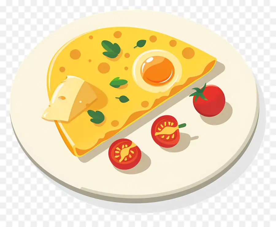 Omelete De Queijo，Omelete PNG