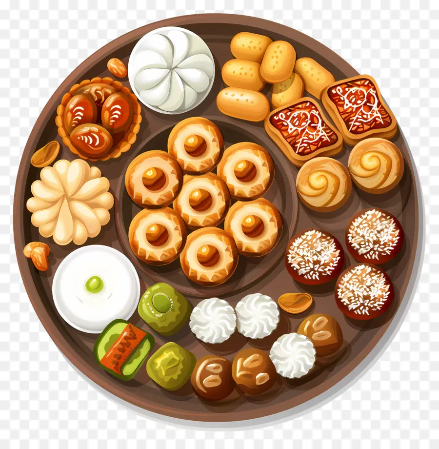 Doces Indianos，Biscoitos PNG