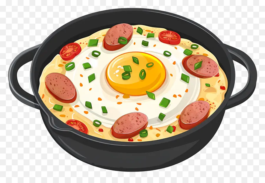 Omelete，Ovo Frito PNG