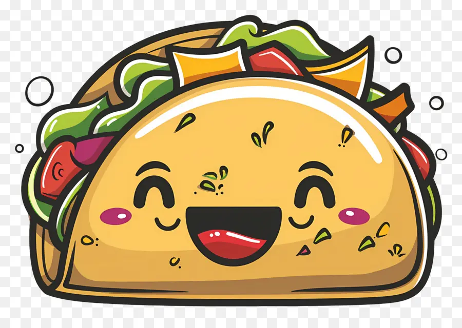 Taco，Taco Sorridente PNG