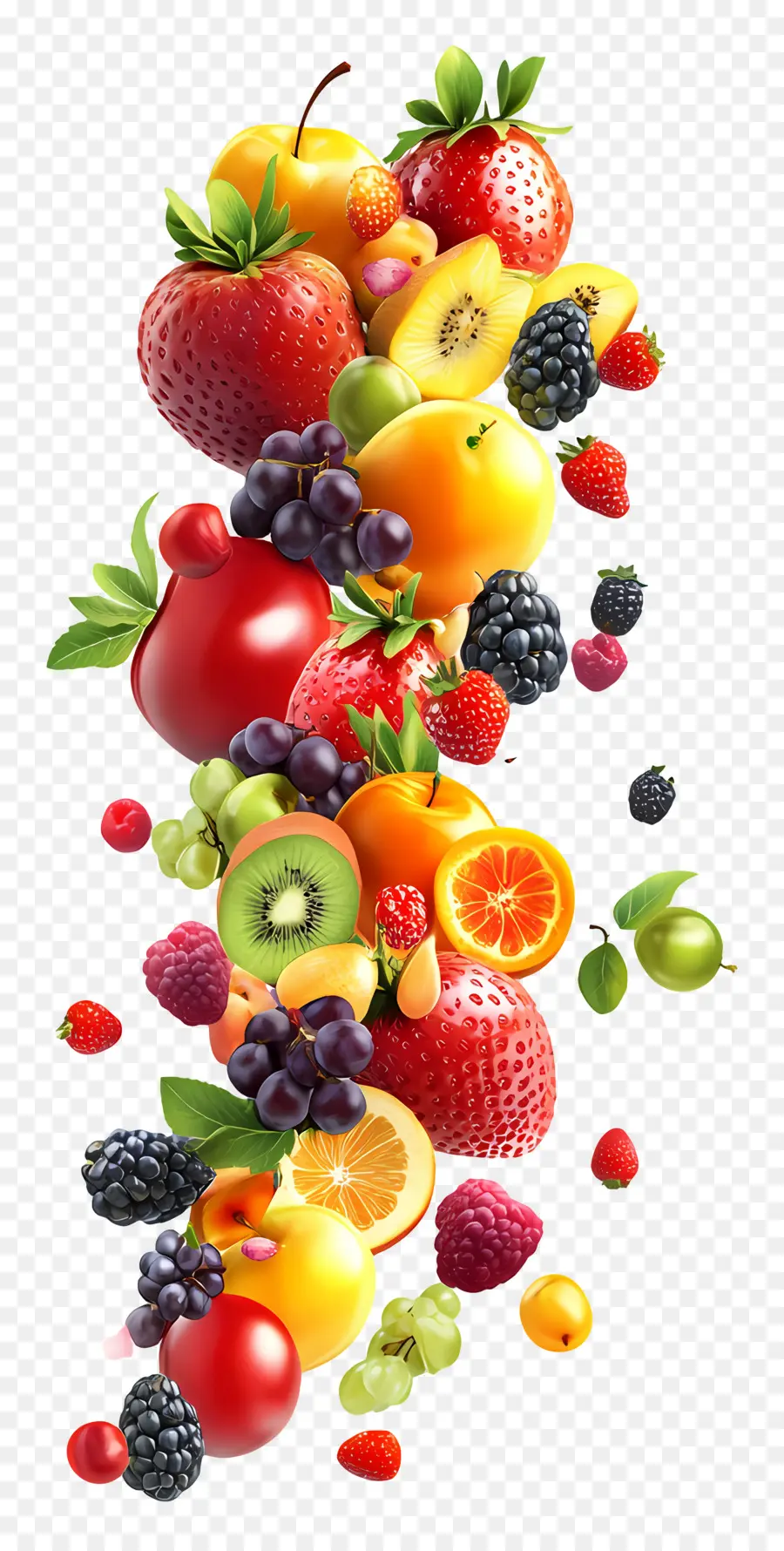 Fruta Voadora，Frutas Coloridas PNG