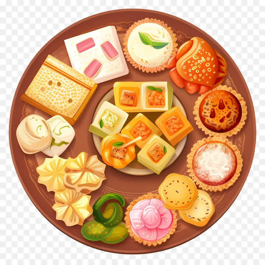 Doces Indianos，Doces Sortidos PNG