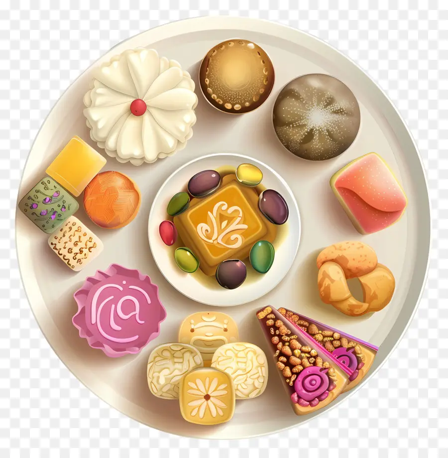 Doces Indianos，Doces Sortidos PNG