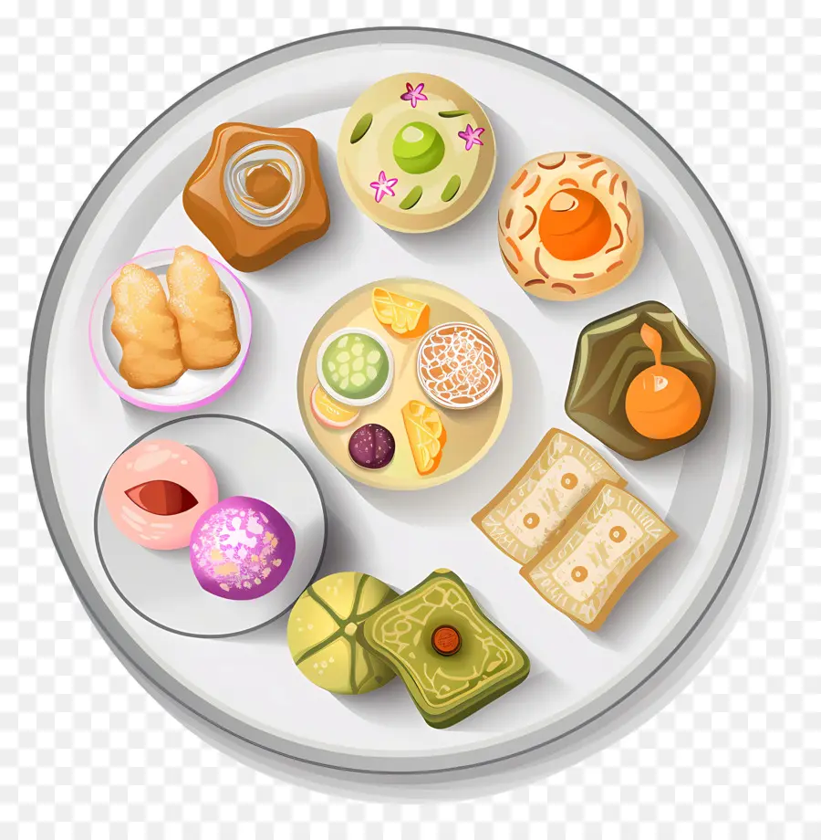 Doces Indianos，Doces Sortidos PNG