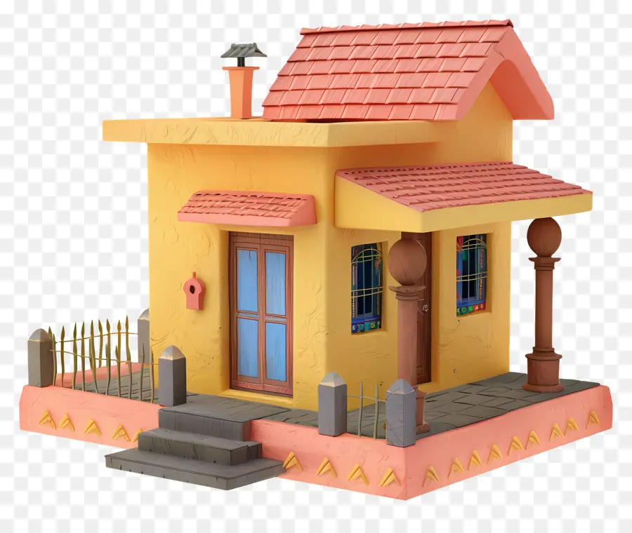 Casa Indiana Simples，Casa PNG