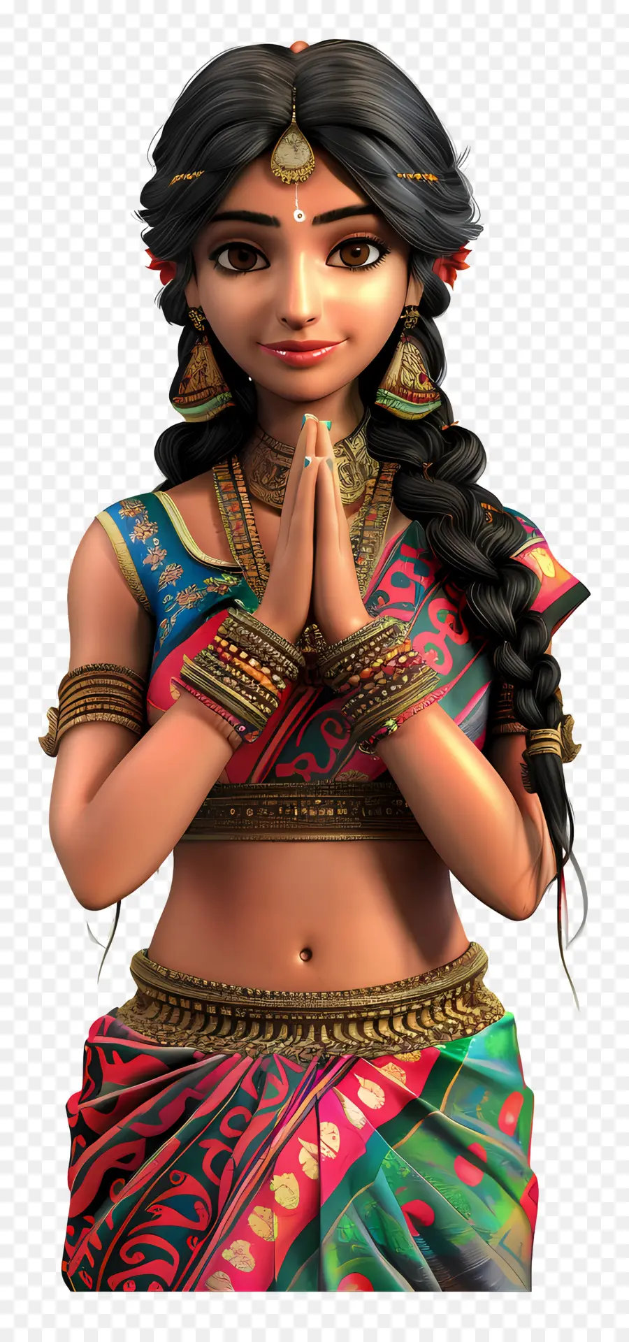 Mulher Indiana，Mulher Tradicional PNG