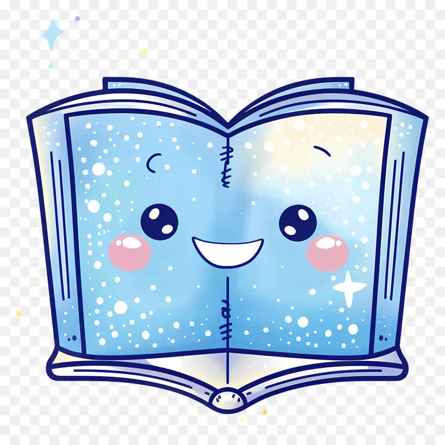 Livro De Desenhos Animados，Livro Sorridente PNG