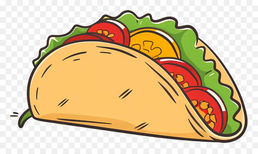 Taco，Desenho Animado PNG