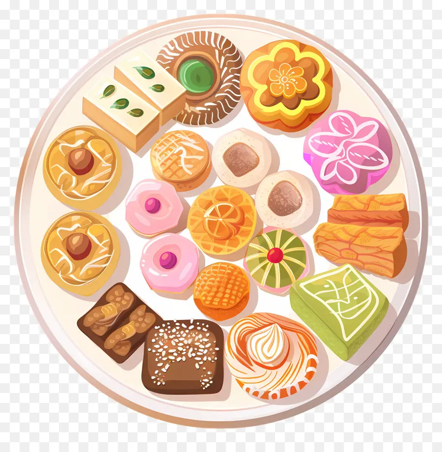 Doces Indianos，Doces Sortidos PNG