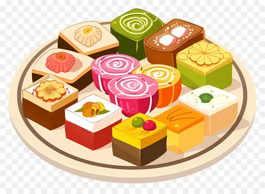 Doces Indianos，Doces Sortidos PNG