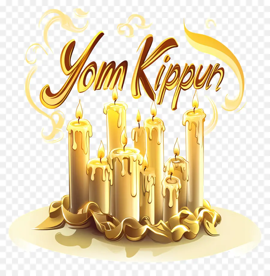 Yom Kipur，Velas De Yom Kipur PNG