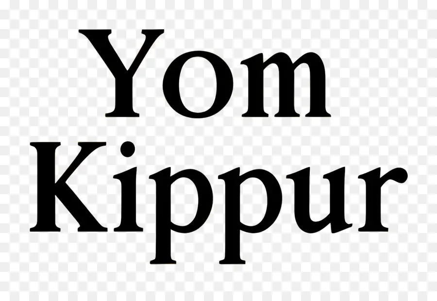 Yom Kipur，Texto PNG