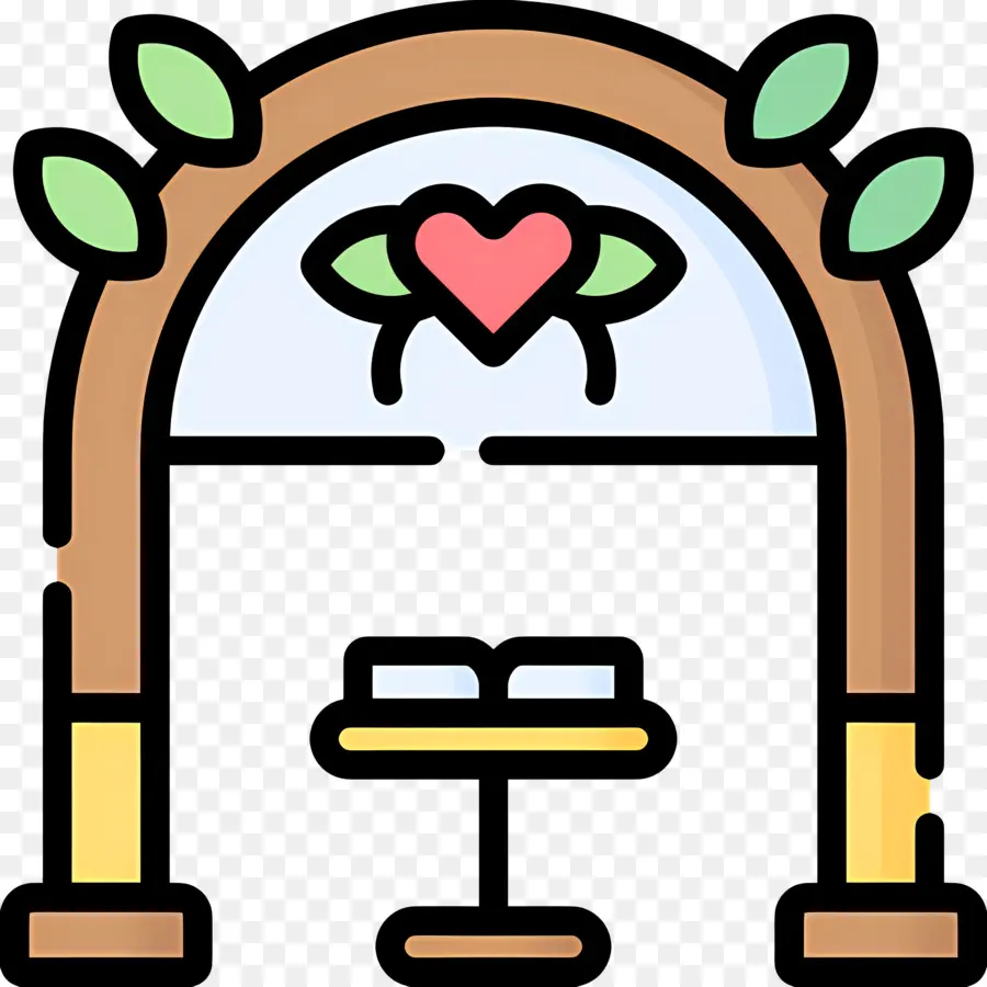 Arco De Casamento，Casado PNG