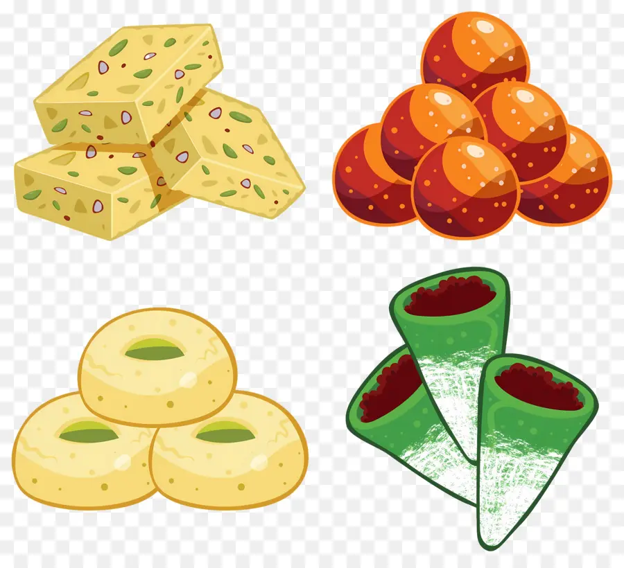 Doces Indianos，Sobremesas PNG