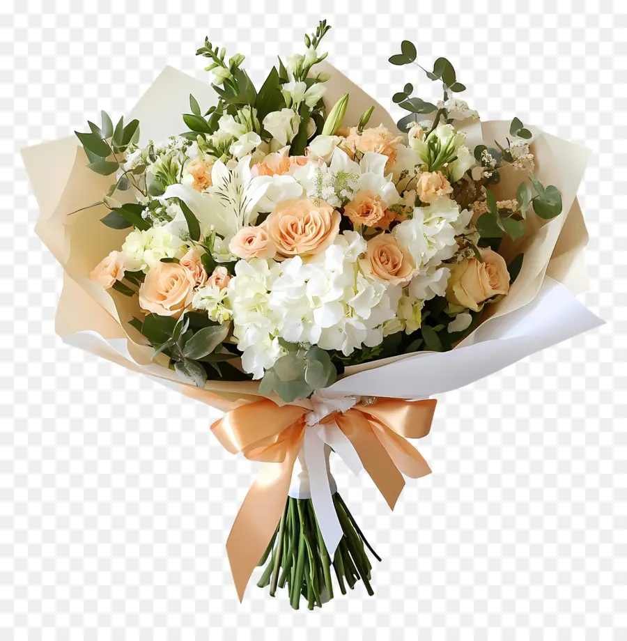 Flores De Aniversário，Buquê De Flores PNG