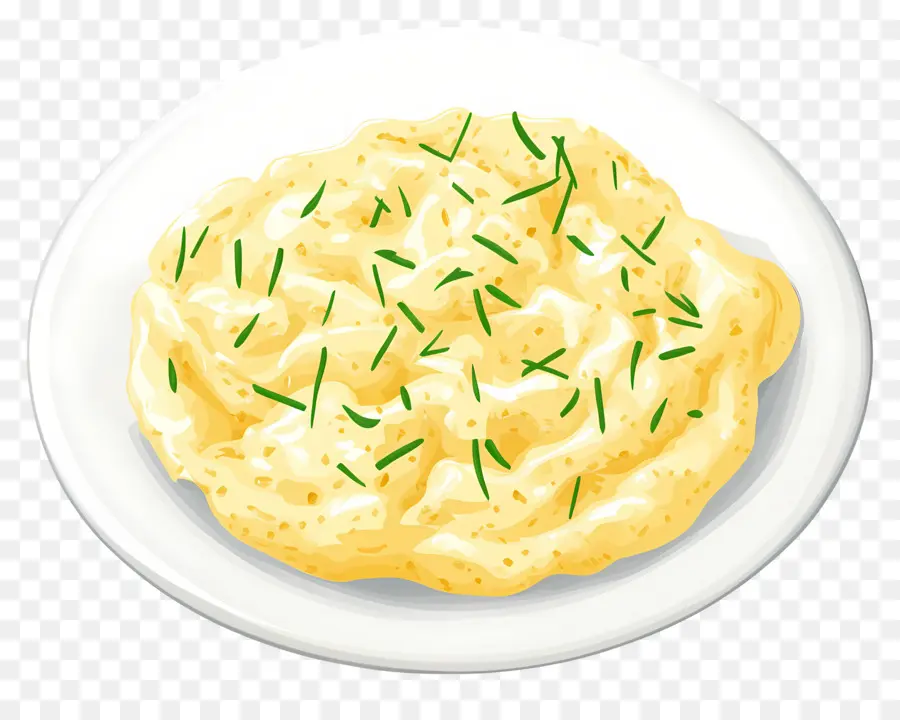 Ovos Mexidos，Purê De Batatas PNG