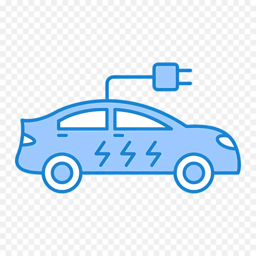 Carro Elétrico，Plugue PNG