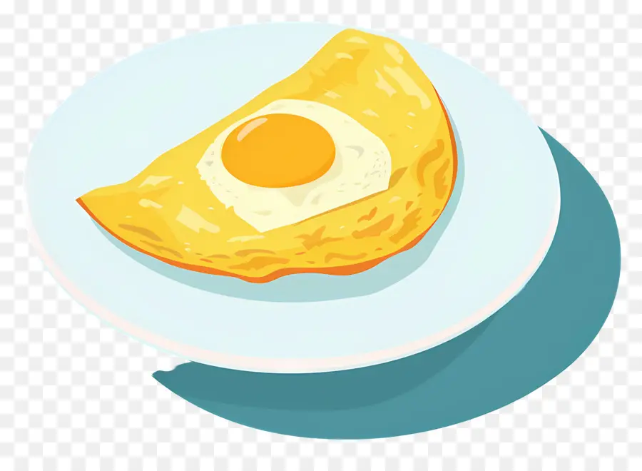 Omelete De Queijo，Omelete PNG