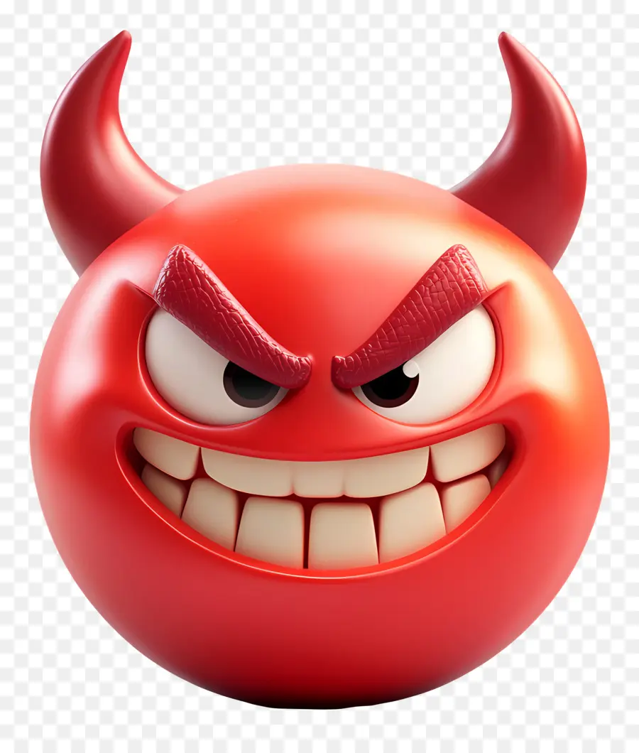 Diabo Emoji，Emoji Do Diabo PNG