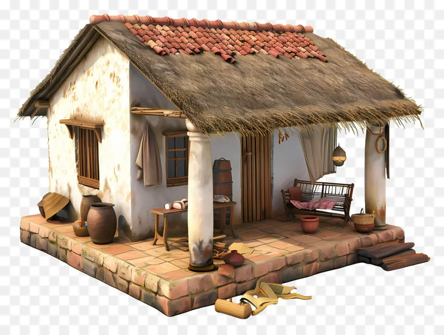 Casa De Aldeia Indiana，Casa Pequena PNG