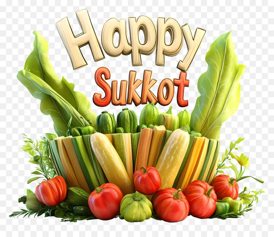 Feliz Sucot，Festival Judaico PNG