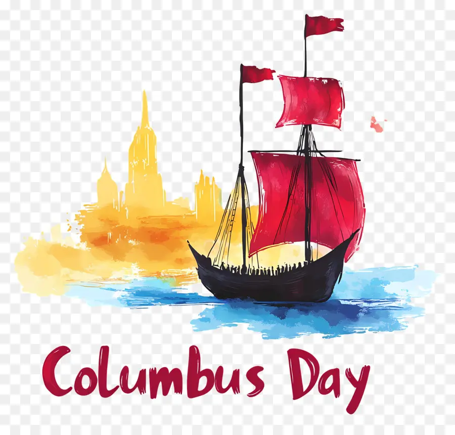 Dia De Colombo，Enviar PNG