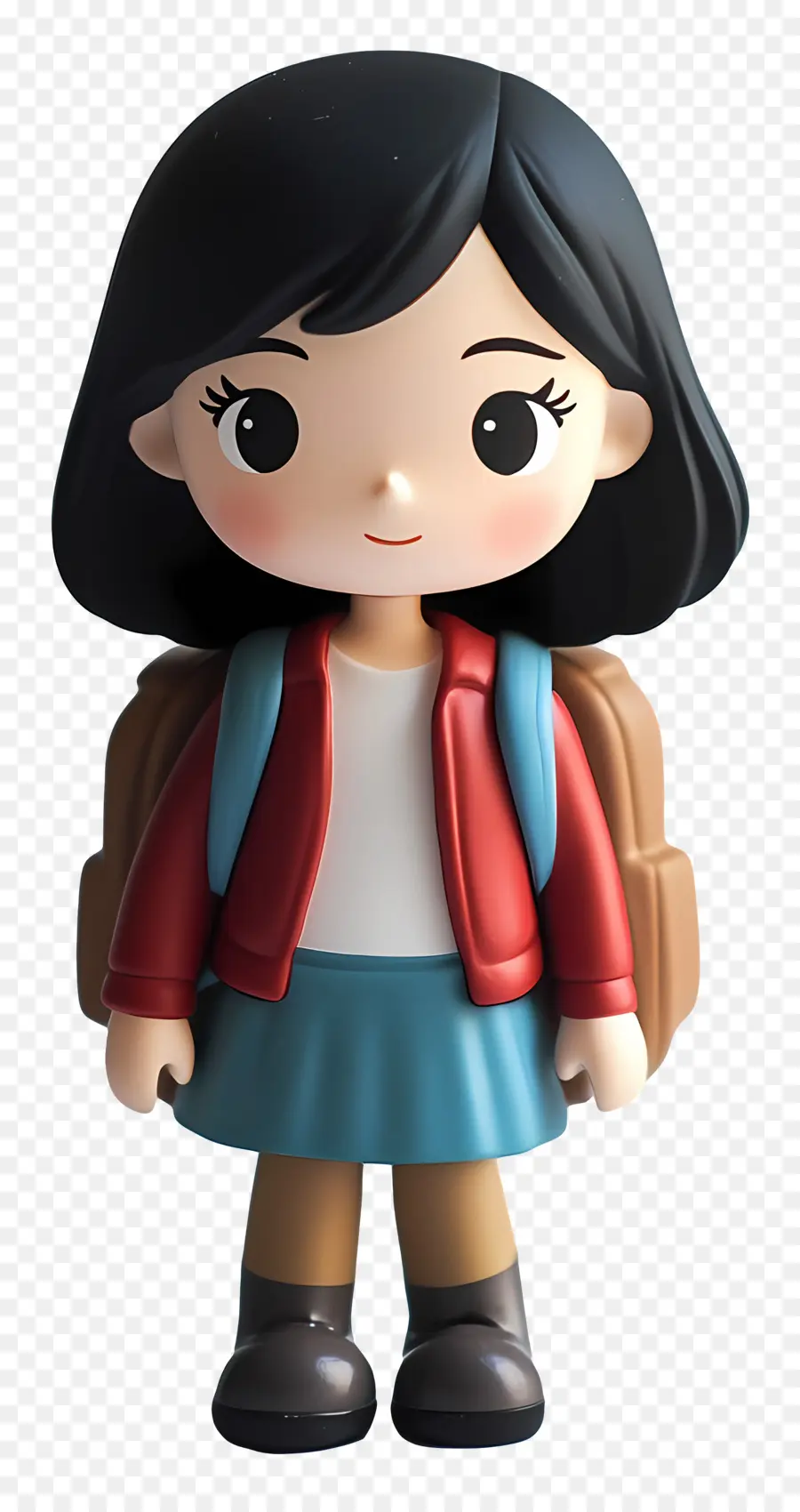 Aluna，Menina Com Mochila PNG