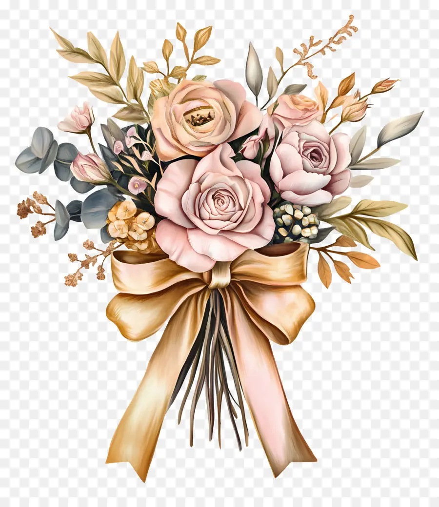 Flores De Aniversário，Ramalhete PNG