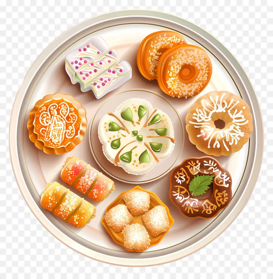 Doces Indianos，Doces Sortidos PNG