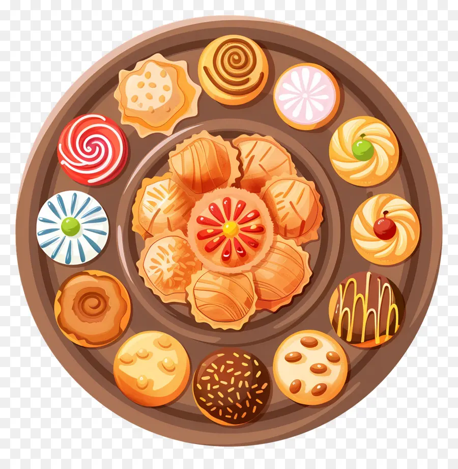 Doces Indianos，Biscoitos PNG