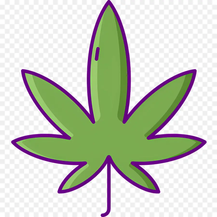 Folha De Maconha，Folha PNG