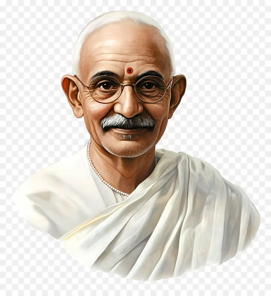 Gandhi，Homem Idoso PNG