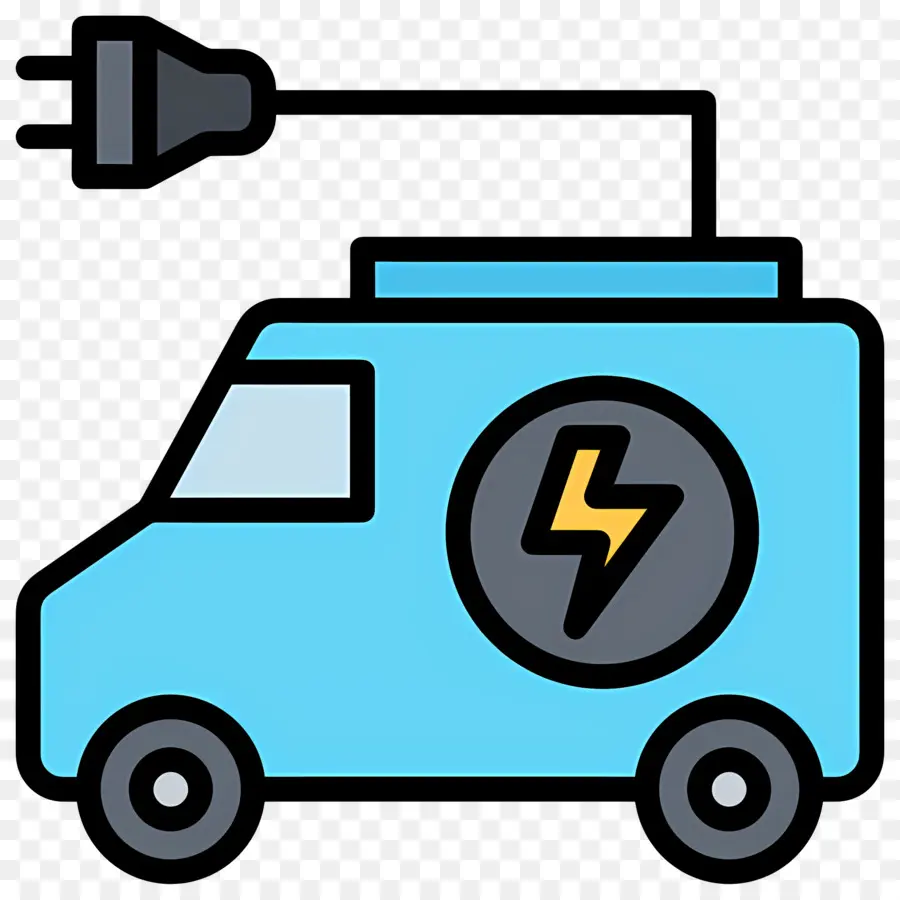 Carro Elétrico，Plugue PNG