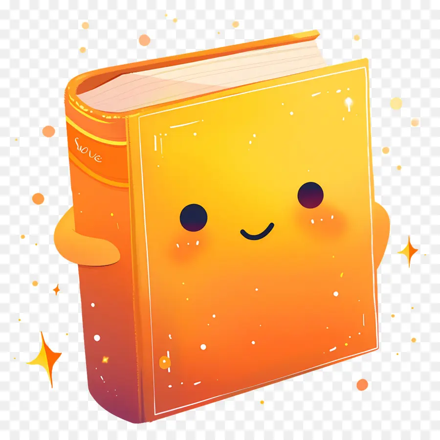 Livro De Desenhos Animados，Livro Sorridente PNG