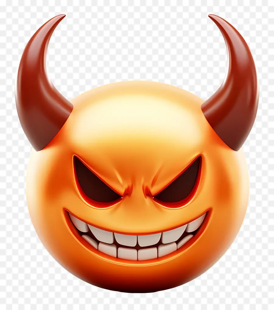 Diabo Emoji，Emoji Do Diabo PNG