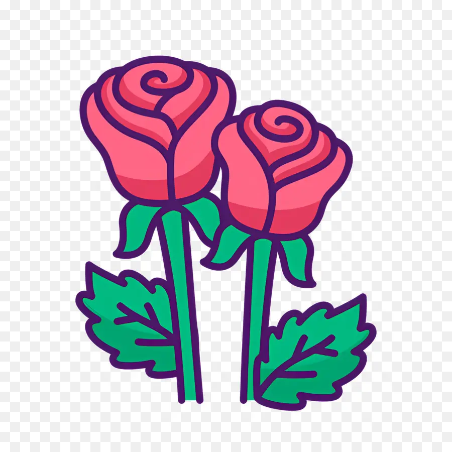 Flor Rosa，Rosas PNG