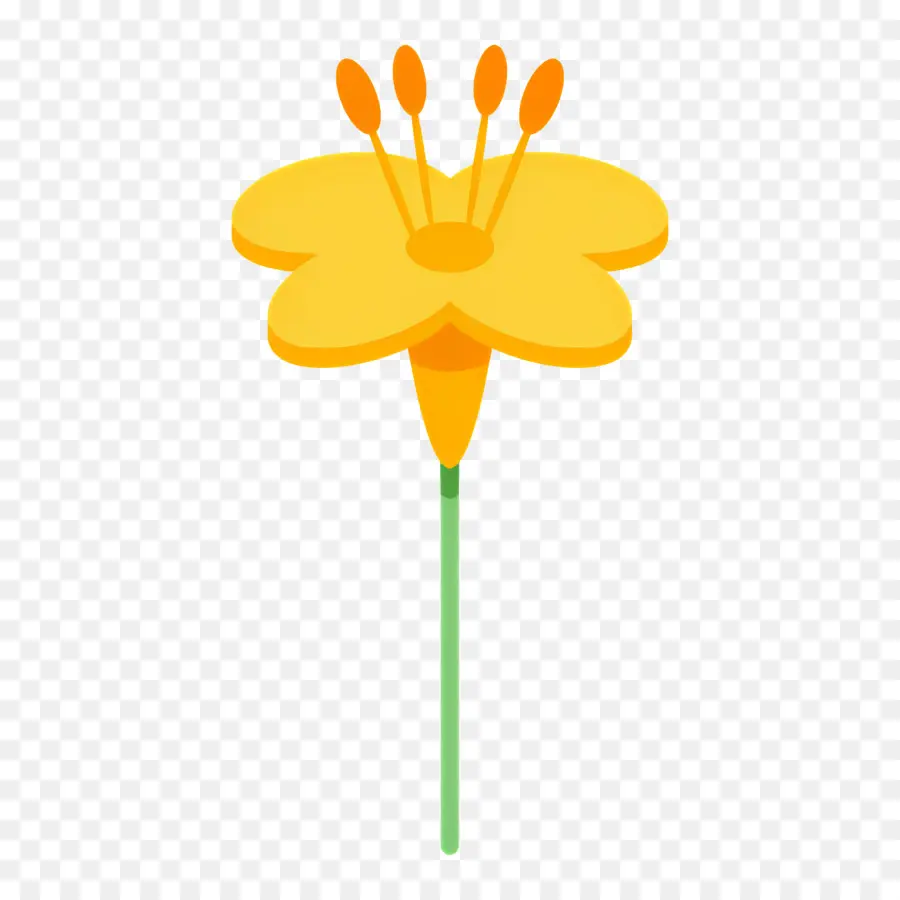 Flor Amarela，Natureza PNG