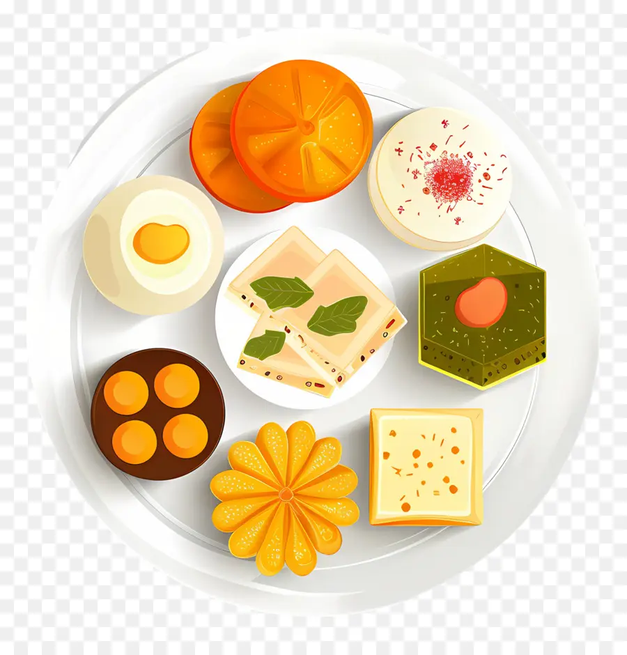 Doces Indianos，Doces Sortidos PNG