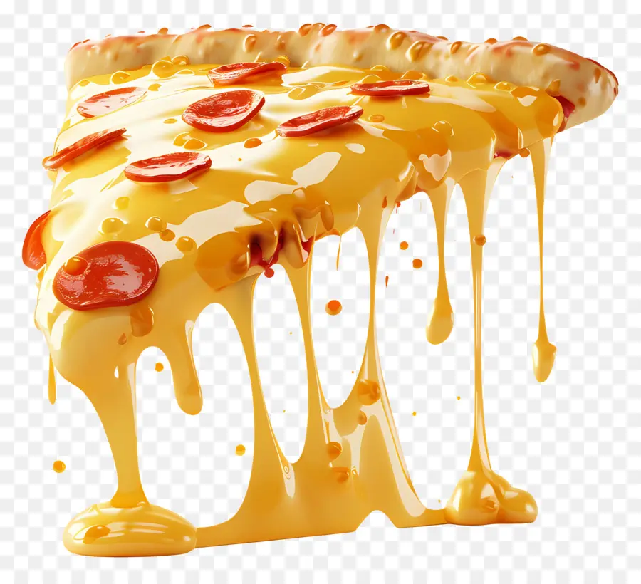 Pizza 3d，Fatia De Pizza PNG