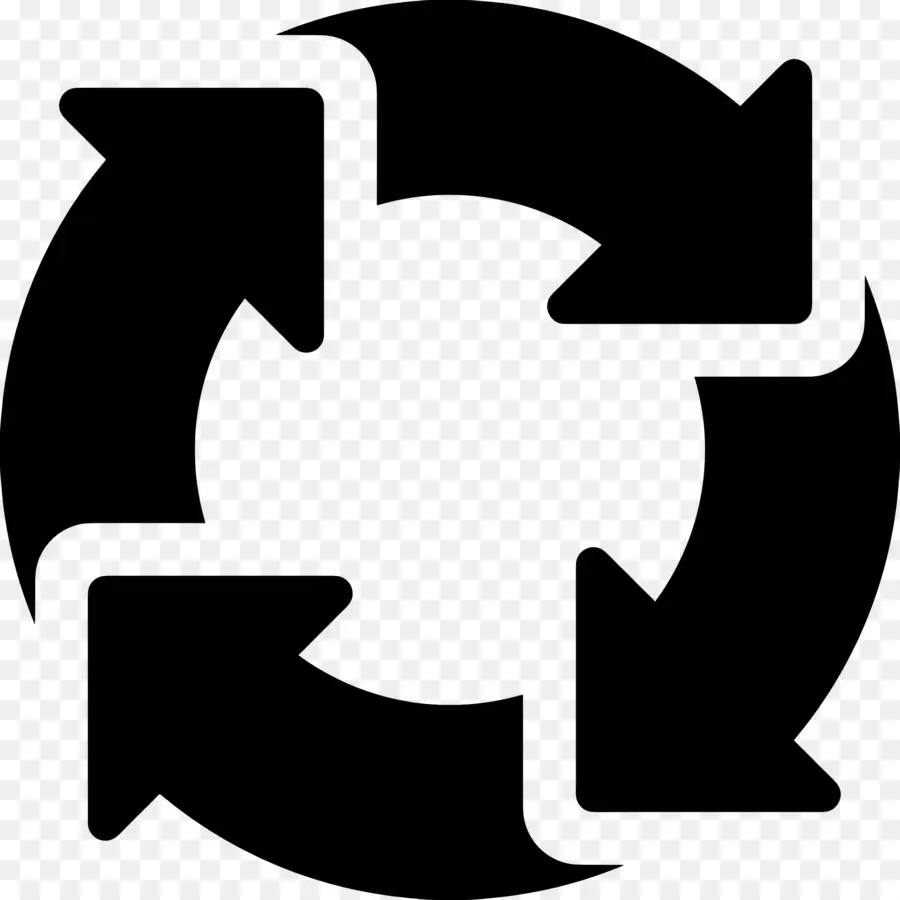 Seta Circular，Reciclagem De Flechas PNG