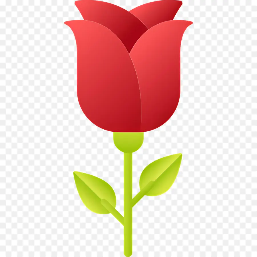 Flor Vermelha，Rosa Vermelha PNG