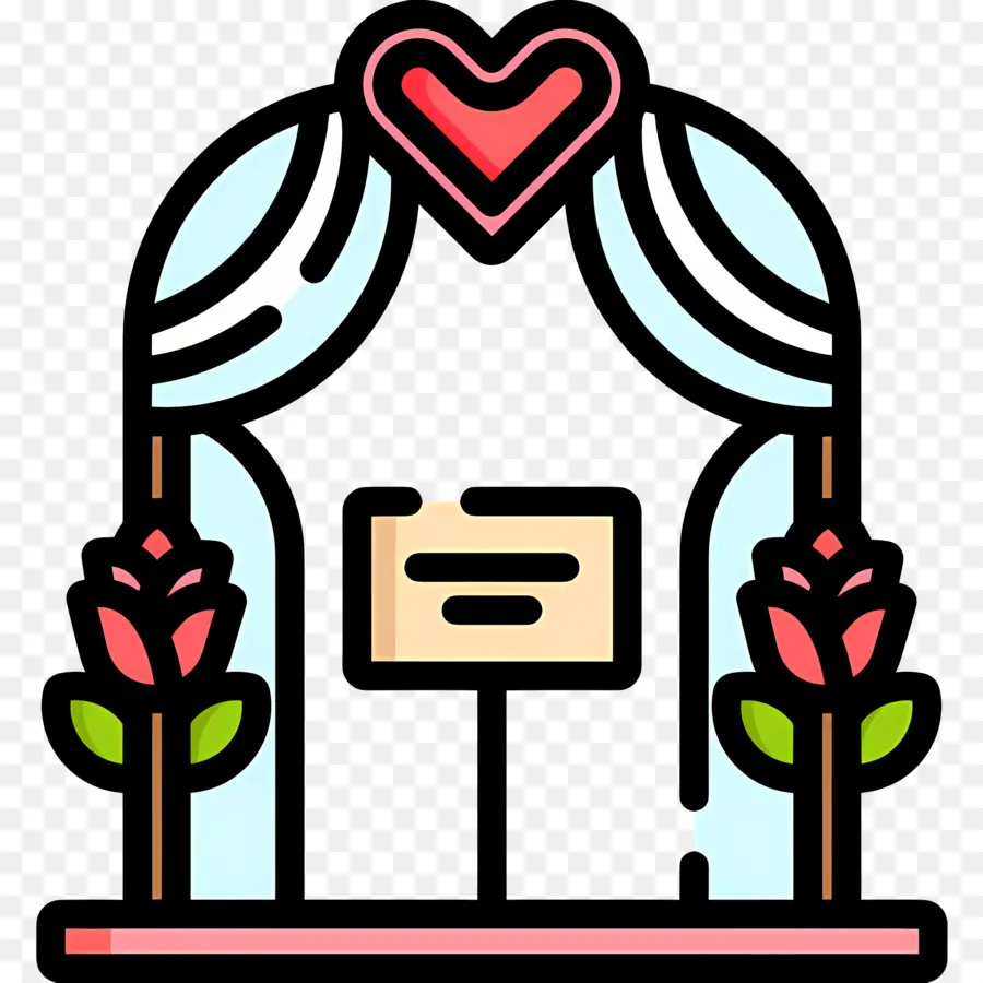 Arco De Casamento，Casado PNG