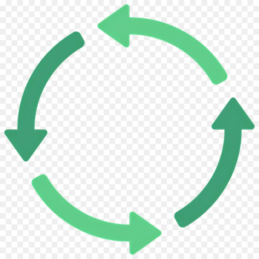 Seta Circular，Reciclagem De Flechas PNG