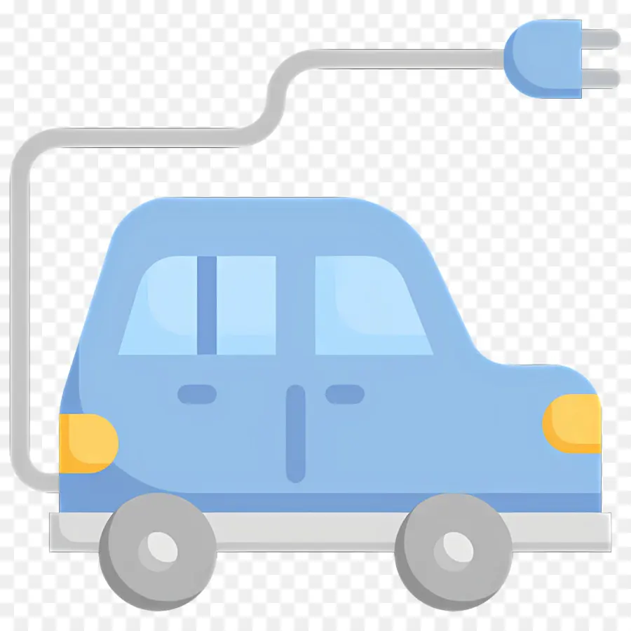 Carro Elétrico，Plugue PNG