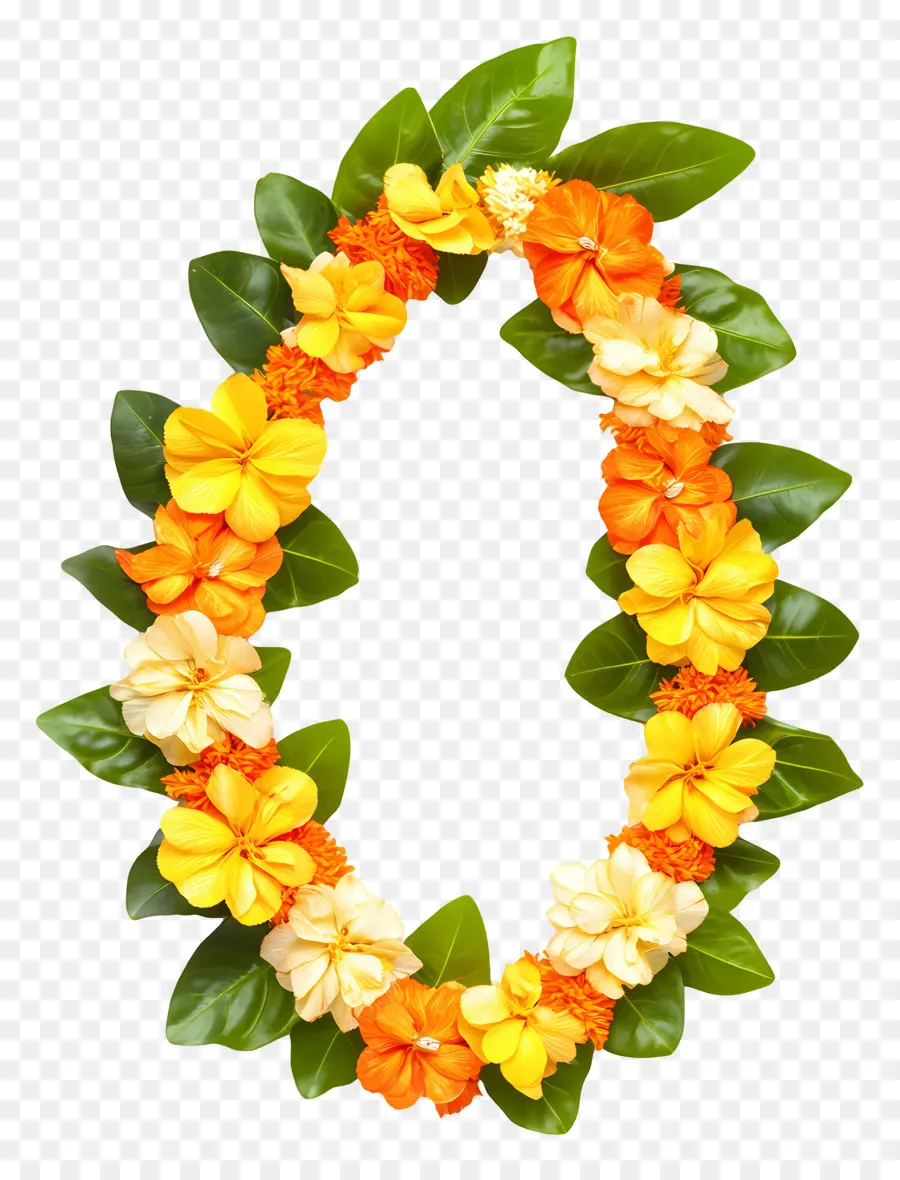 Guirlanda Ugadi，Guirlanda De Flores PNG