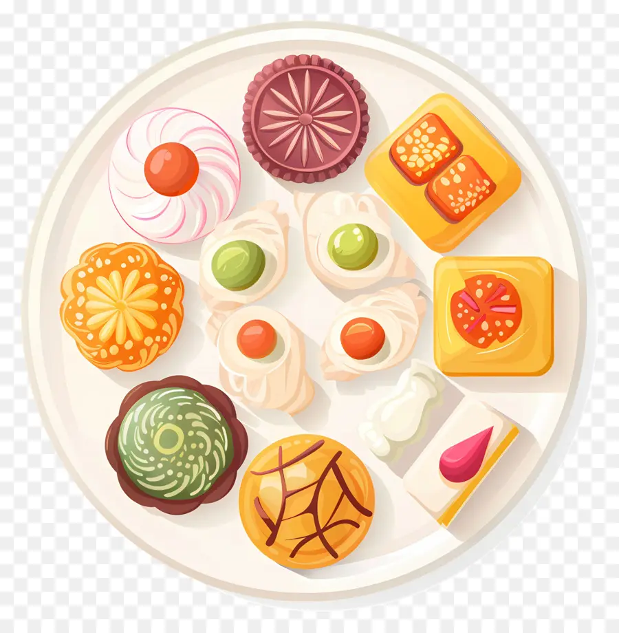 Doces Indianos，Doces Sortidos PNG